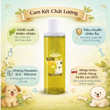 Banna Shampoo For Dogs Sensitive Skin 200ml - Dành Cho Chó Da Nhạy Cảm