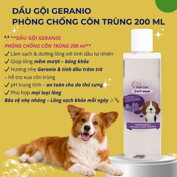 Sữa Tắm GERANIO Phòng Trống Côn Trùng 200 ml