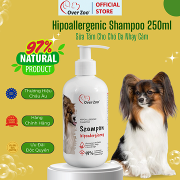 Hipoallergenic Shampoo 250ml - Sữa Tắm Cho Chó Da Nhạy Cảm