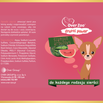 Watermelon Shampoo 200ml - Dành Cho Chó - Phù Hợp Mọi Loại Lông